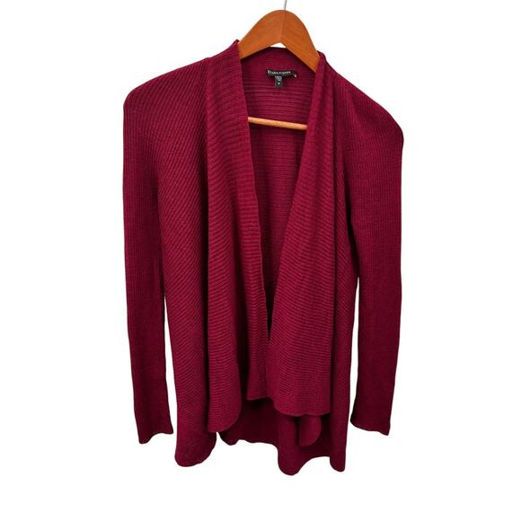 EILEEN FISHER 100% Wool Open Cardigan // M - Picture 1 of 6